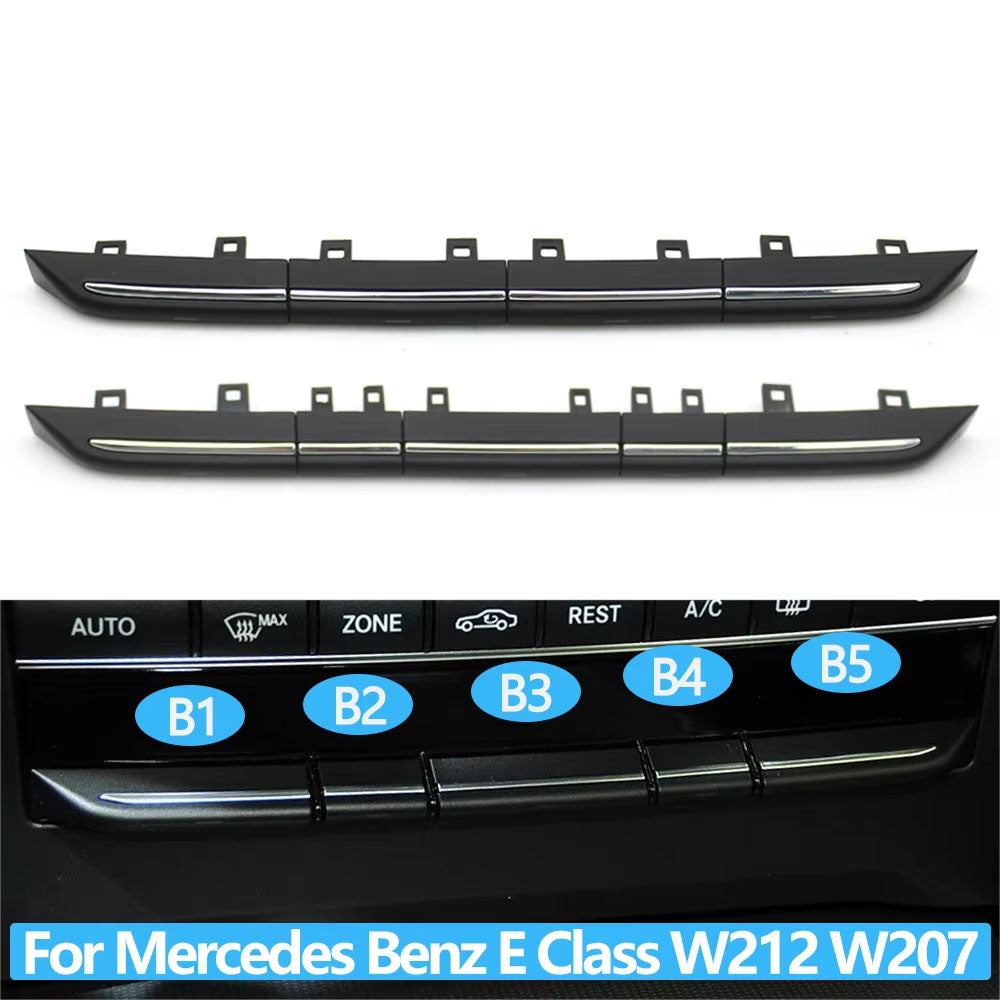 Car AC Heater Button Switch Cover Climate Control Switches Replacement For BENZ E Class W212 W207 E200 E250 E300 E350 E400 E500