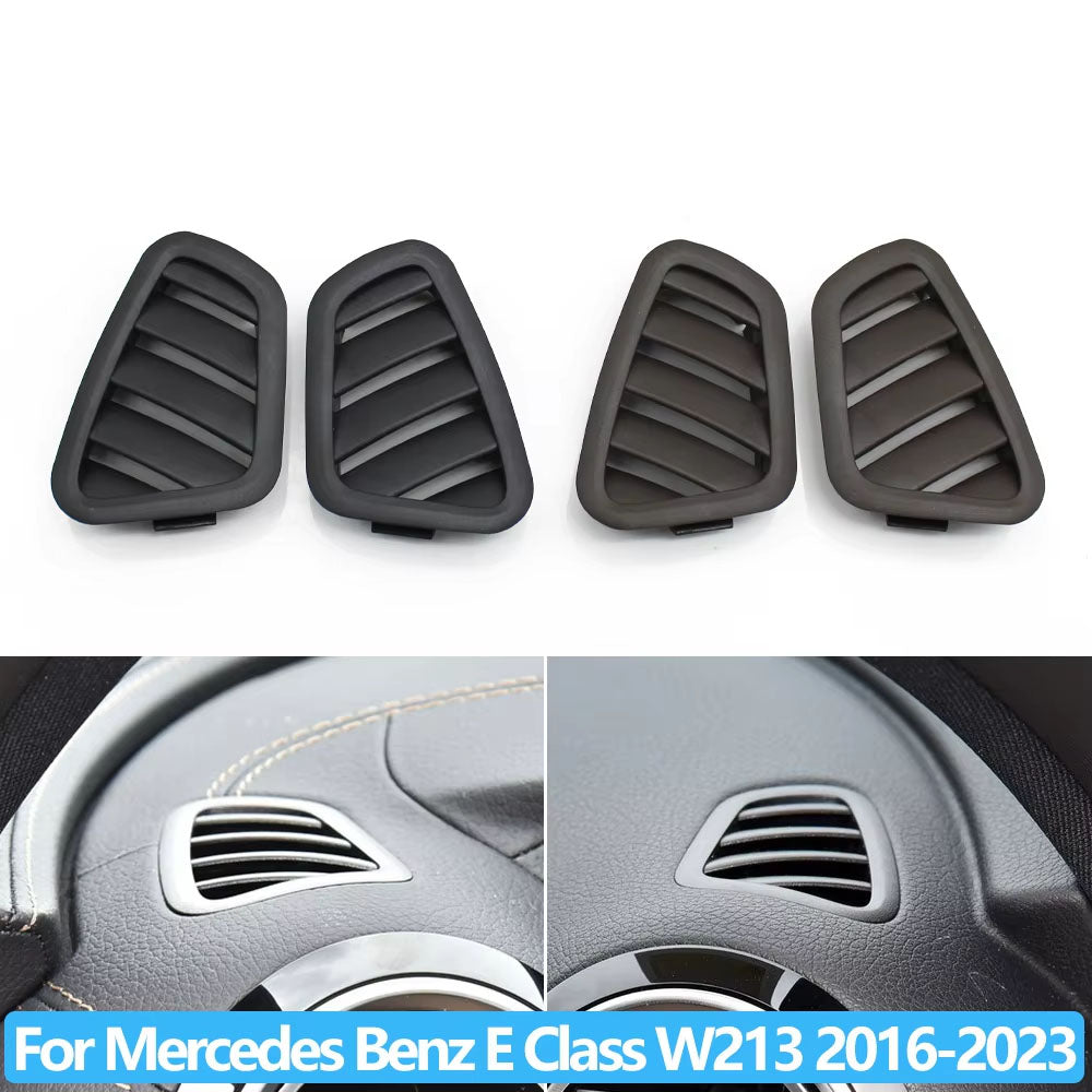 Car Left Right Front Console Air Conditioning AC Vent Grille Trim Cover For Mercedes Benz E Class W213 E200 E260 E300 2016-2023