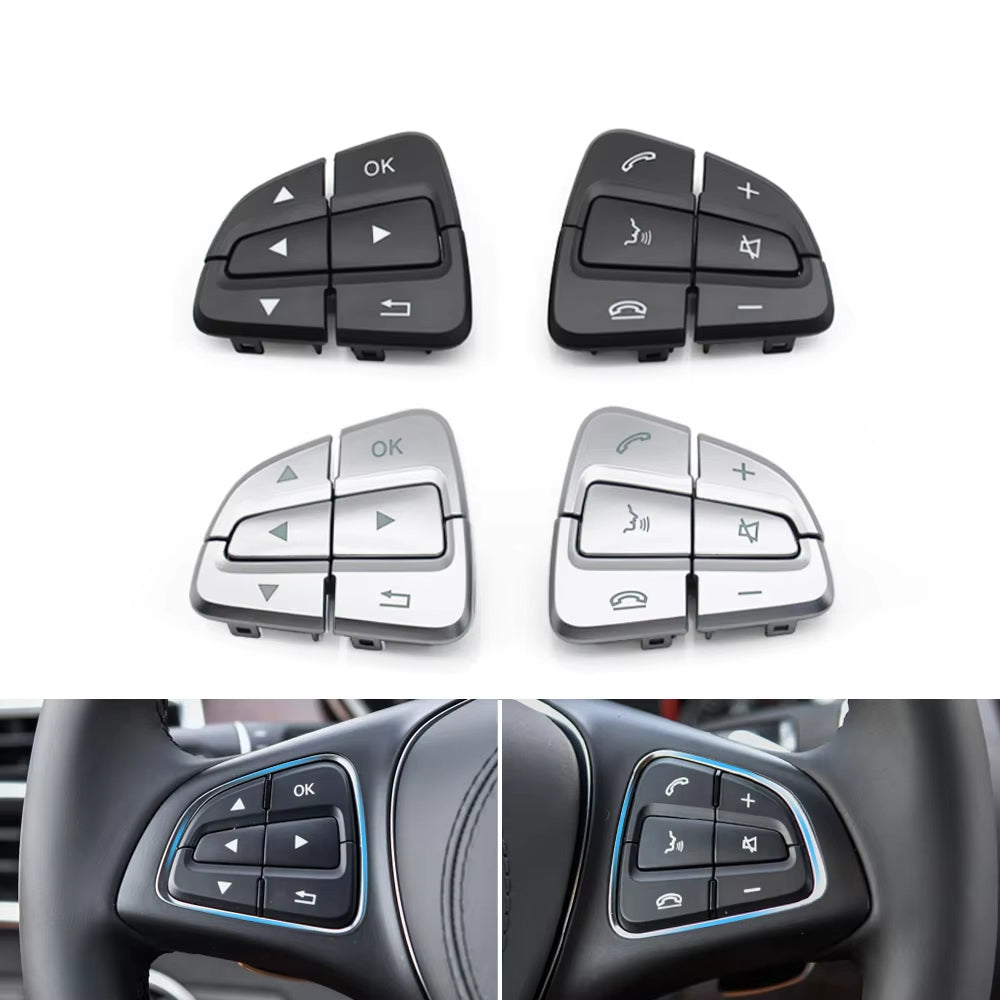 W172 W246 W218 W156 W292 W166 Car Multi-function Steering Wheel Control Switch Button For Mercedes BENZ A B CLS GLS GLE Class