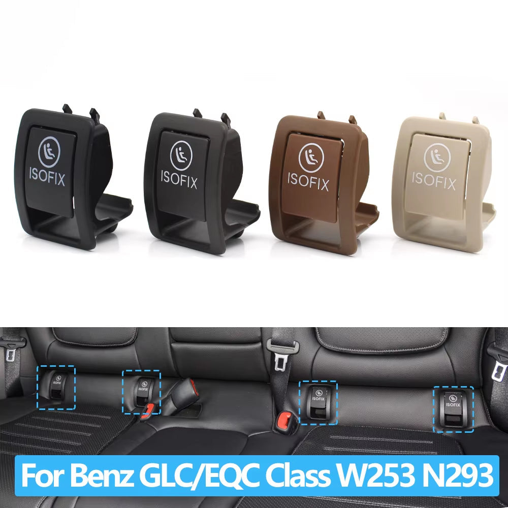 W253 Car Rear Child Seat Anchor Safety ISOFIX Cover Restraint For Mercedes Benz GLC Class N293 GLC200 GLC220 GLC300 2059200806