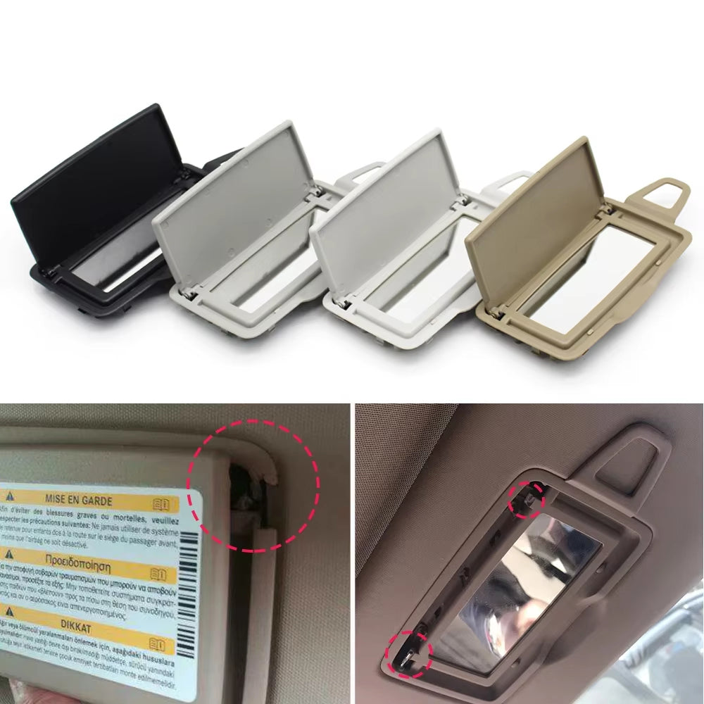 Car Sun Shade Visor Makeup Cosmetic Mirror Cover For Benz A B S C E GLC GLA Class W176 W246 W222 W205 W213 W238 W253 W156 W117