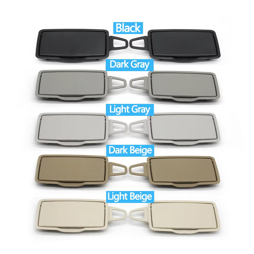 W166 W292 Car Sun Shade Visor Makeup Cosmetic Mirror Cover For Mercedes Benz ML GL GLE GLS Class ML300 ML350 ML400 GL350 GL400