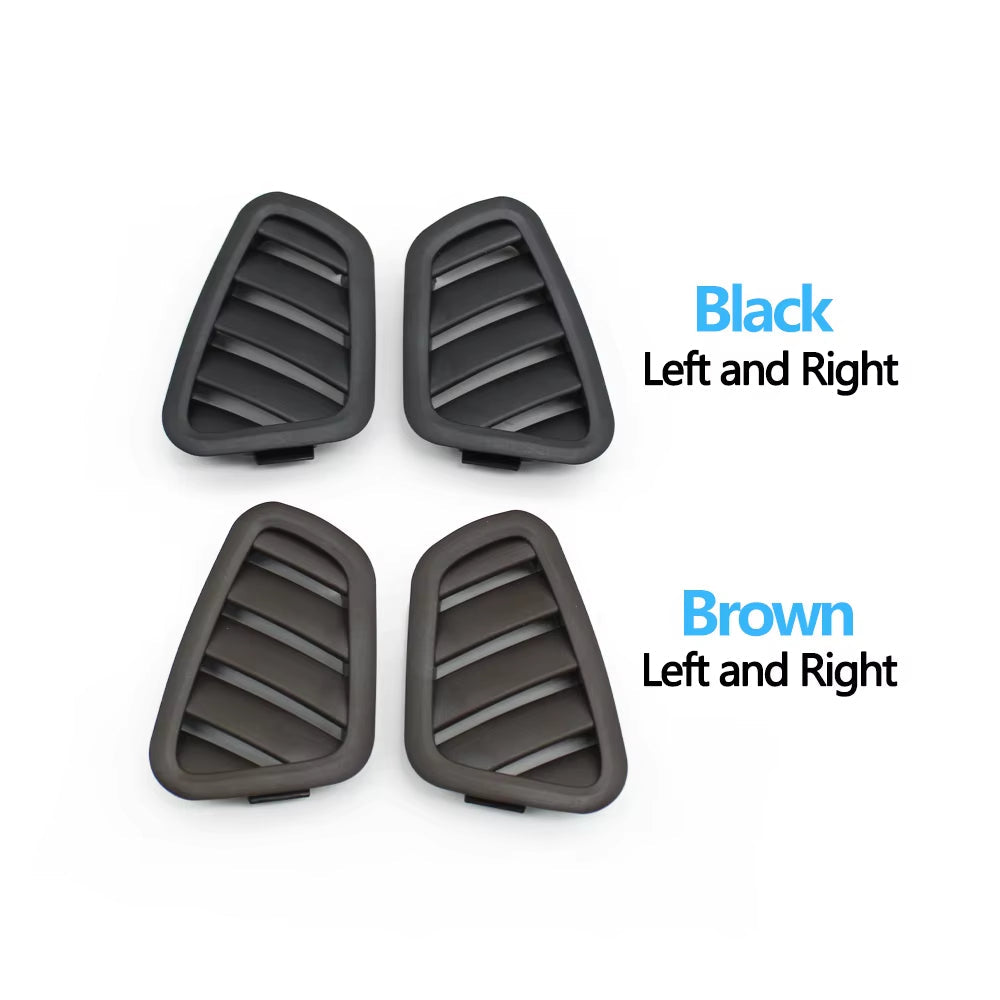 Car Left Right Front Console Air Conditioning AC Vent Grille Trim Cover For Mercedes Benz E Class W213 E200 E260 E300 2016-2023
