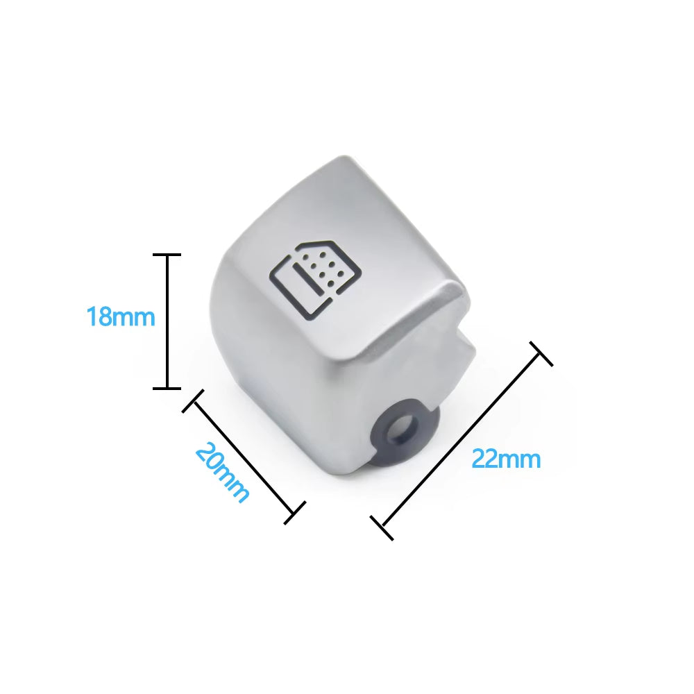 W222 Car Rear Window Switch Caps Repair Button Cover Replacement For Mercedes Benz S E Class W213 S320 S350 S450 S500 S560