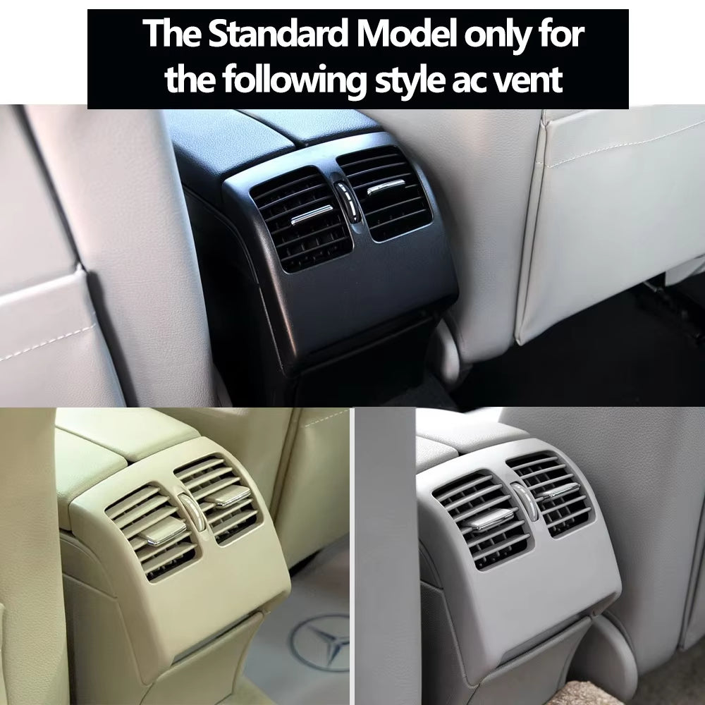 Rear Seat Air Conditioner AC Vent Grille Panel For Mercedes Benz W204 C180 C200 220 230 260 300 350 2007-2010 W207 E 2010-2012