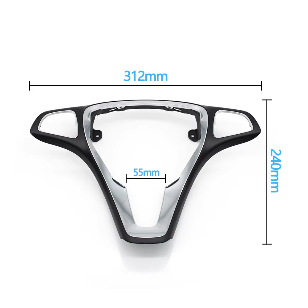 Car Steering Wheel Cover Trim For Mercedes Benz A B C CLA CLS W176 W246 W205 W117 W218 W213 C300 C63 CLS550 C180 C200 C260 B200