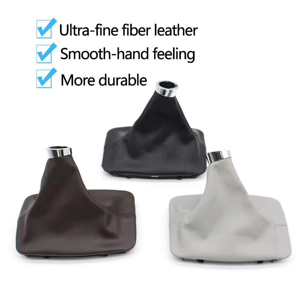 Car Automatic Shift Gear Shifter Knob Boot For Mercedes BENZ C E GLK Class AMG W204 W212 W207 X204 C204 C63 C300 C250 C350