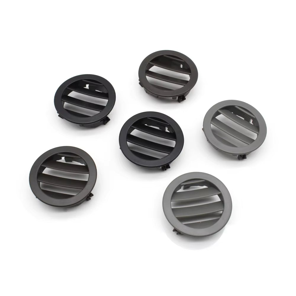 Car Front Dashboard AC Vent Grille Small Round Cover For Mercedes Benz E Class W212 2009-2015 E200 E300 E350 E550