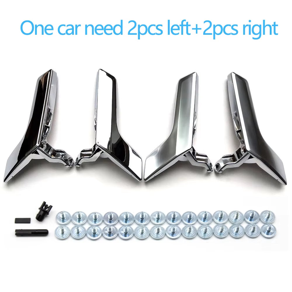 New Upgraded Interior Chrome Opening Door Handle For Mercedes Benz W204 C-Class GLK 300 C180 C200 C300