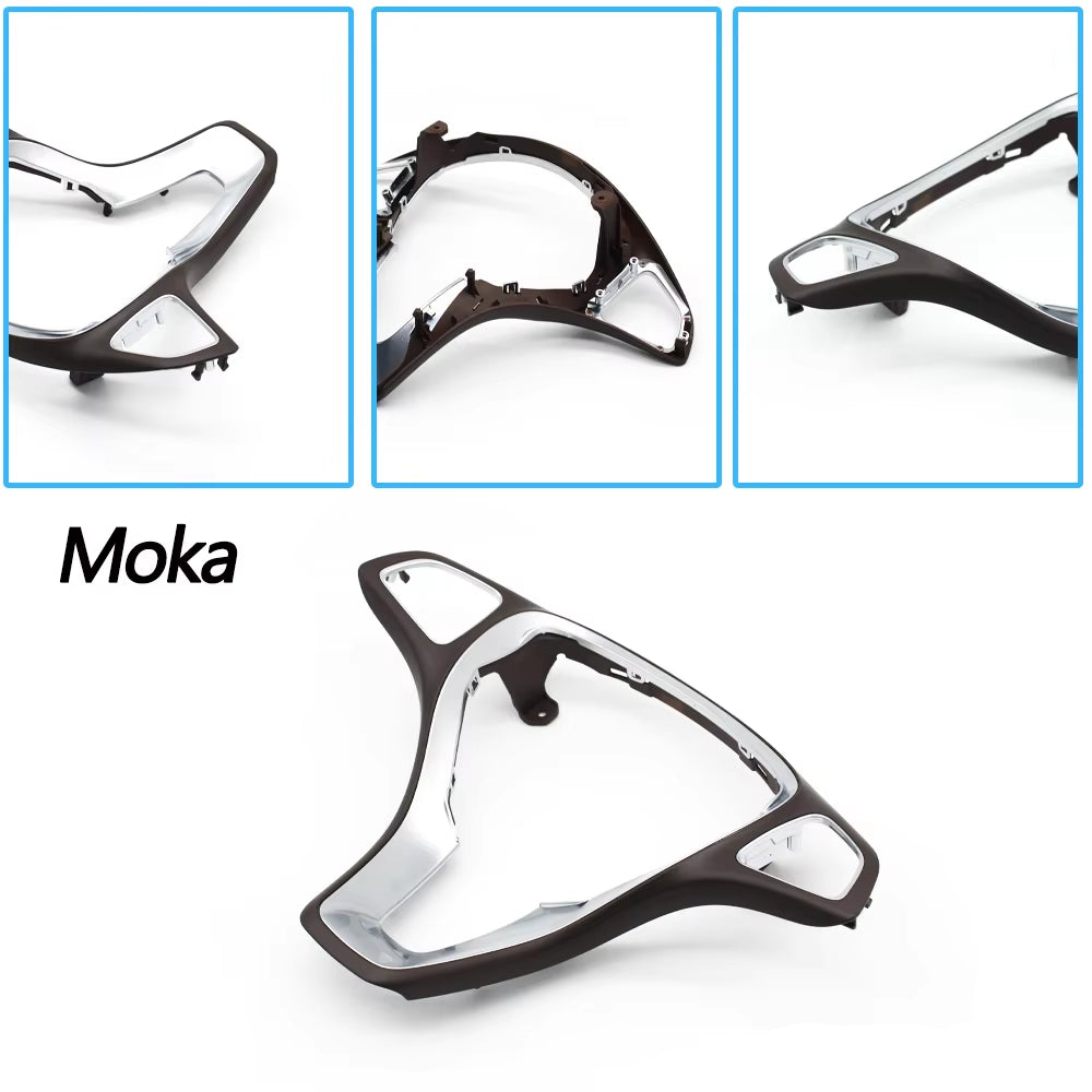 Car Steering Wheel Cover Trim For Mercedes Benz A B C CLA CLS W176 W246 W205 W117 W218 W213 C300 C63 CLS550 C180 C200 C260 B200