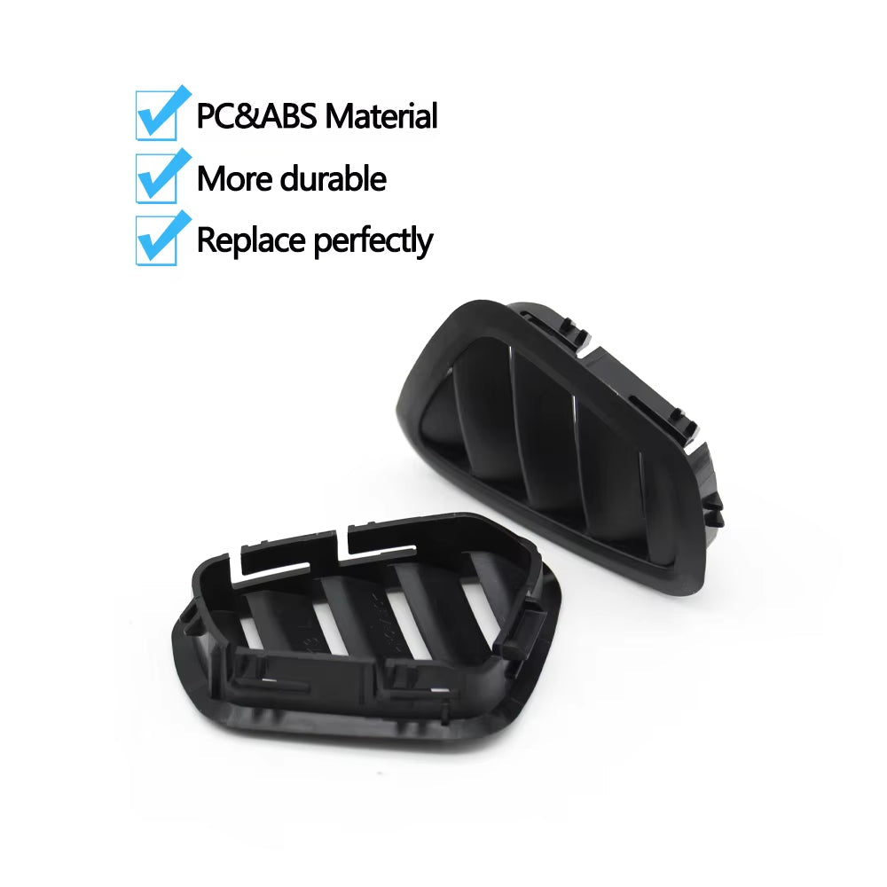 Car Left Right Front Console Air Conditioning AC Vent Grille Trim Cover For Mercedes Benz E Class W213 E200 E260 E300 2016-2023