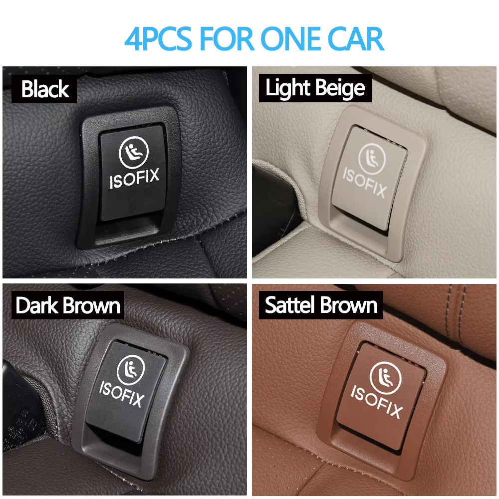 W253 Car Rear Child Seat Anchor Safety ISOFIX Cover Restraint For Mercedes Benz GLC Class N293 GLC200 GLC220 GLC300 2059200806