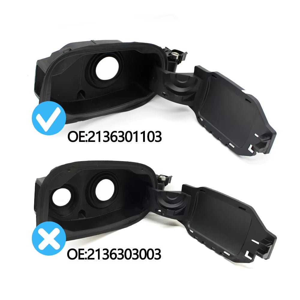 Car Exterior Fuel Tank Inner Cover Cap Filler Recess For Mercedes BENZ E Class W213 E200 E300 E320 E260 A2136302503