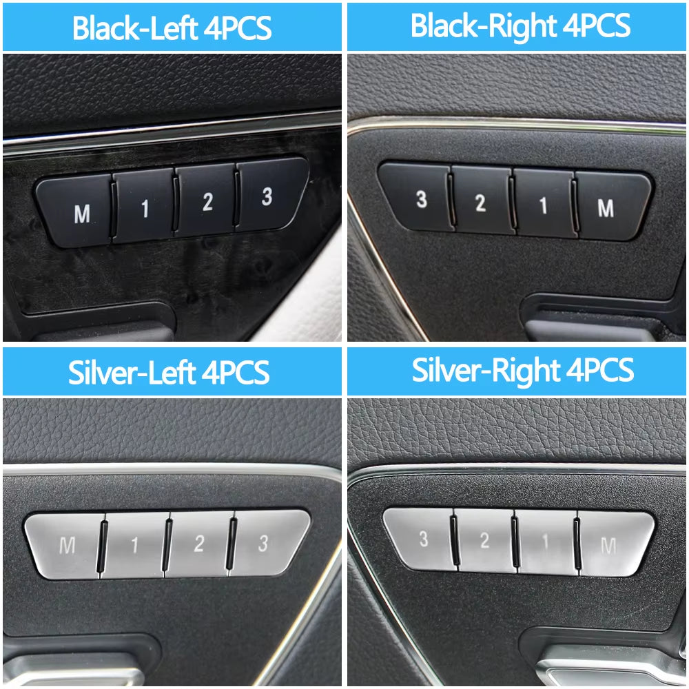 Car Front Seat Adjust Memory Switch Button For Benz A B C E Class ML GL GLE GLK GLA CLA W176 W246 W204 W212 W166 W156 W117 W218