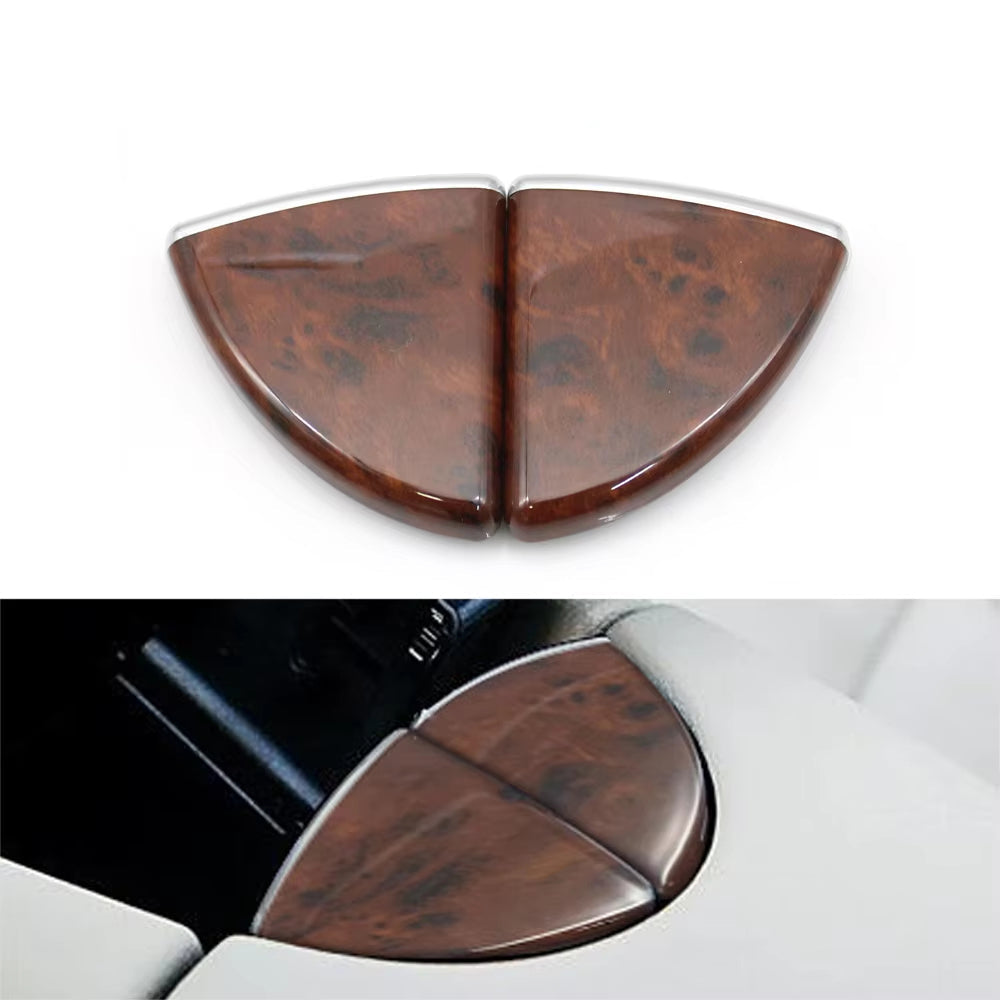 2PCS Car Center Console Lid Armrest Lock Latch Release Button Cover For Mercedes Benz E Class W211 2005-2008 E55 AMG E320 E500