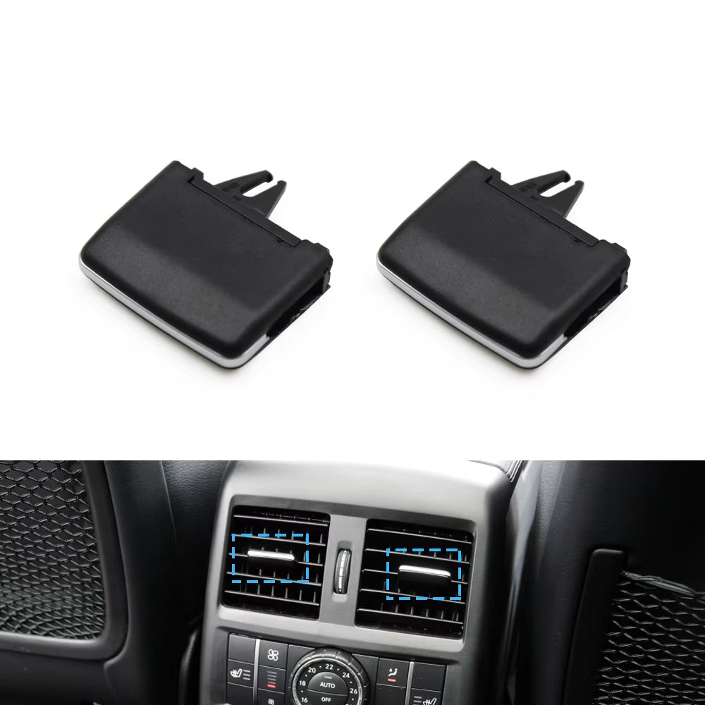 2/4PCS Car Front Rear AC Vent Outlet Grille Slide Clip Repair Kit For Mercedes Benz W166 W292 ML350 GL450 M ML GLE GLS