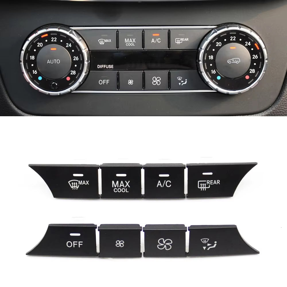 Car Console AC Heater Climate Control Button For BENZ ML GL GLE GLS G W166 X166 W292 W463 ML350 ML550 GL350 GL450 GLE400 GLS450