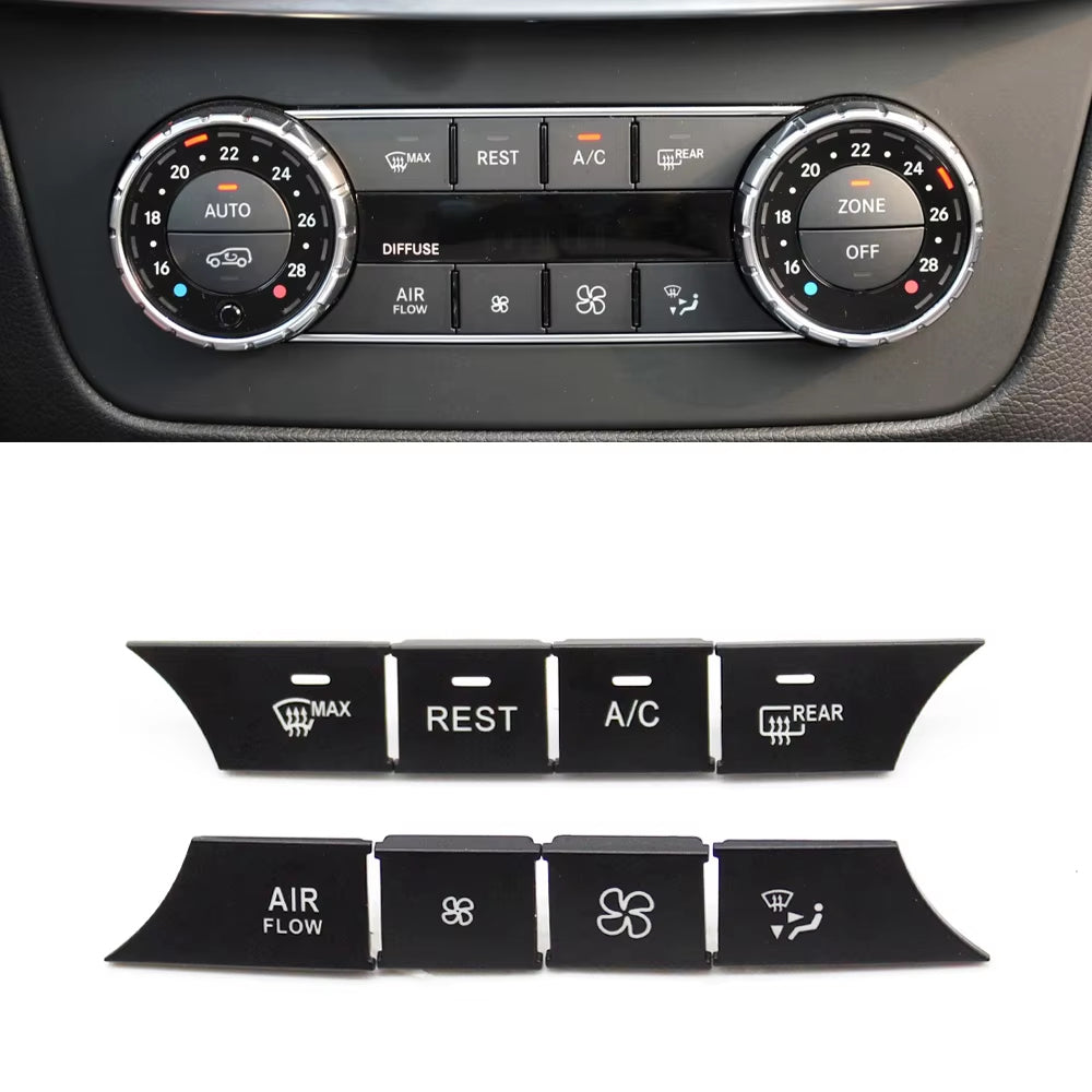 Car Console AC Heater Climate Control Button For BENZ ML GL GLE GLS G W166 X166 W292 W463 ML350 ML550 GL350 GL450 GLE400 GLS450