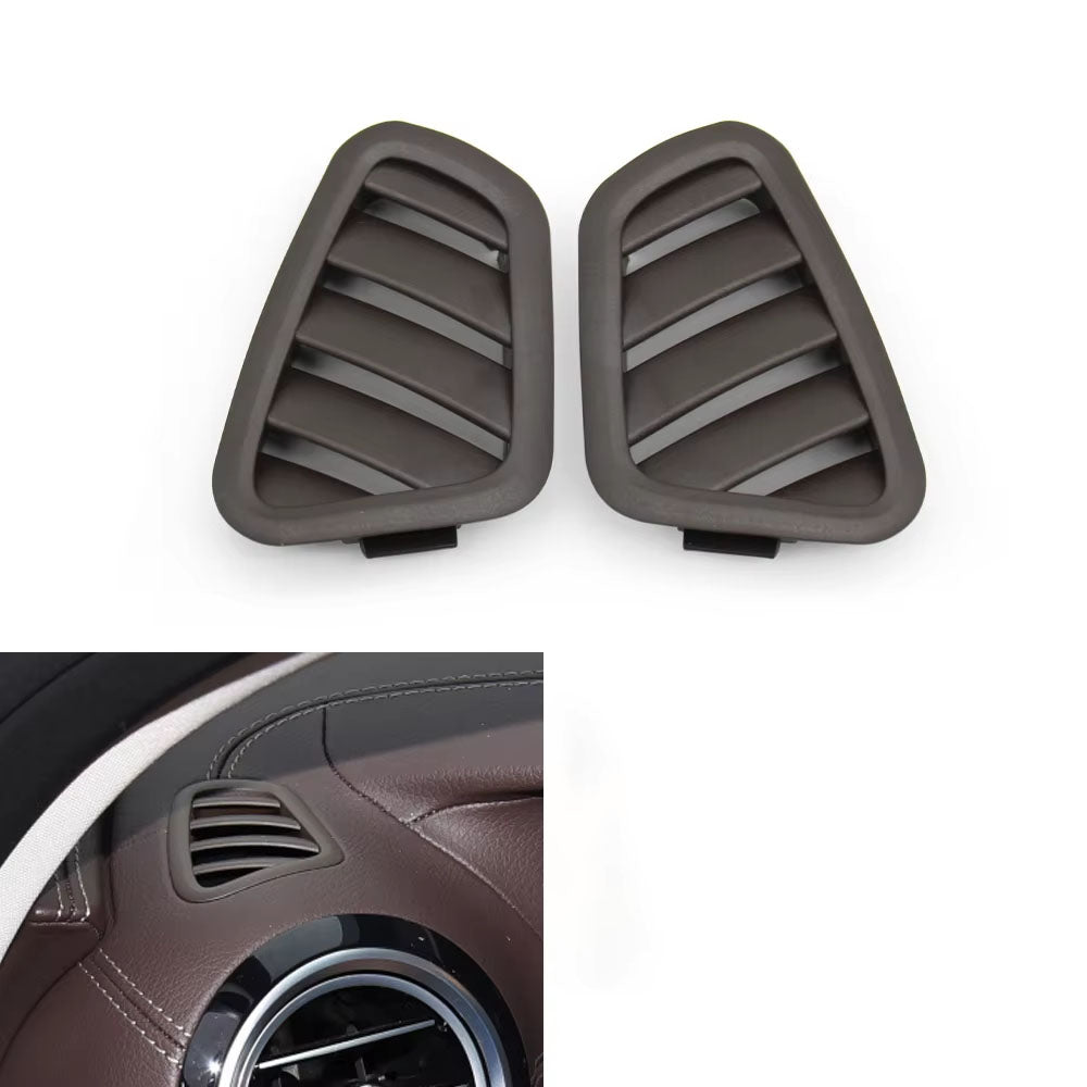 Car Left Right Front Console Air Conditioning AC Vent Grille Trim Cover For Mercedes Benz E Class W213 E200 E260 E300 2016-2023