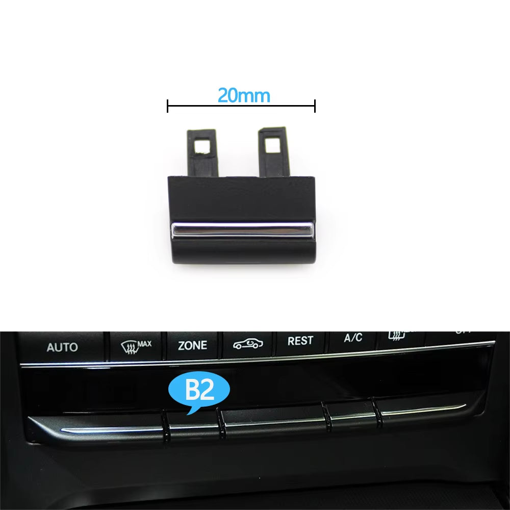 Car AC Heater Button Switch Cover Climate Control Switches Replacement For BENZ E Class W212 W207 E200 E250 E300 E350 E400 E500