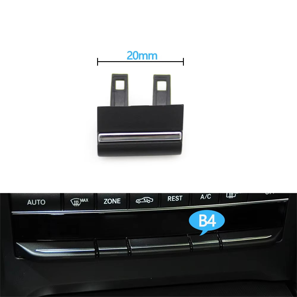 Car AC Heater Button Switch Cover Climate Control Switches Replacement For BENZ E Class W212 W207 E200 E250 E300 E350 E400 E500
